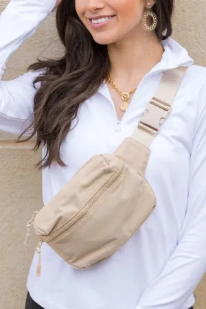 Casual Everyday Nylon Sling Belt Bag