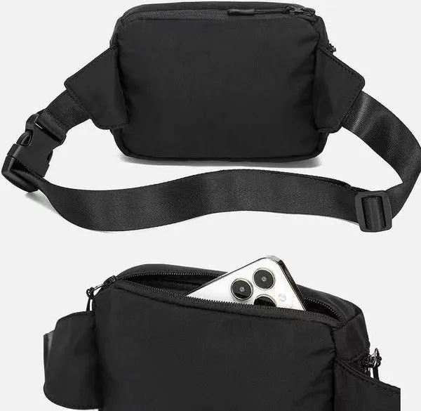 Casual Everyday Nylon Sling Belt Bag