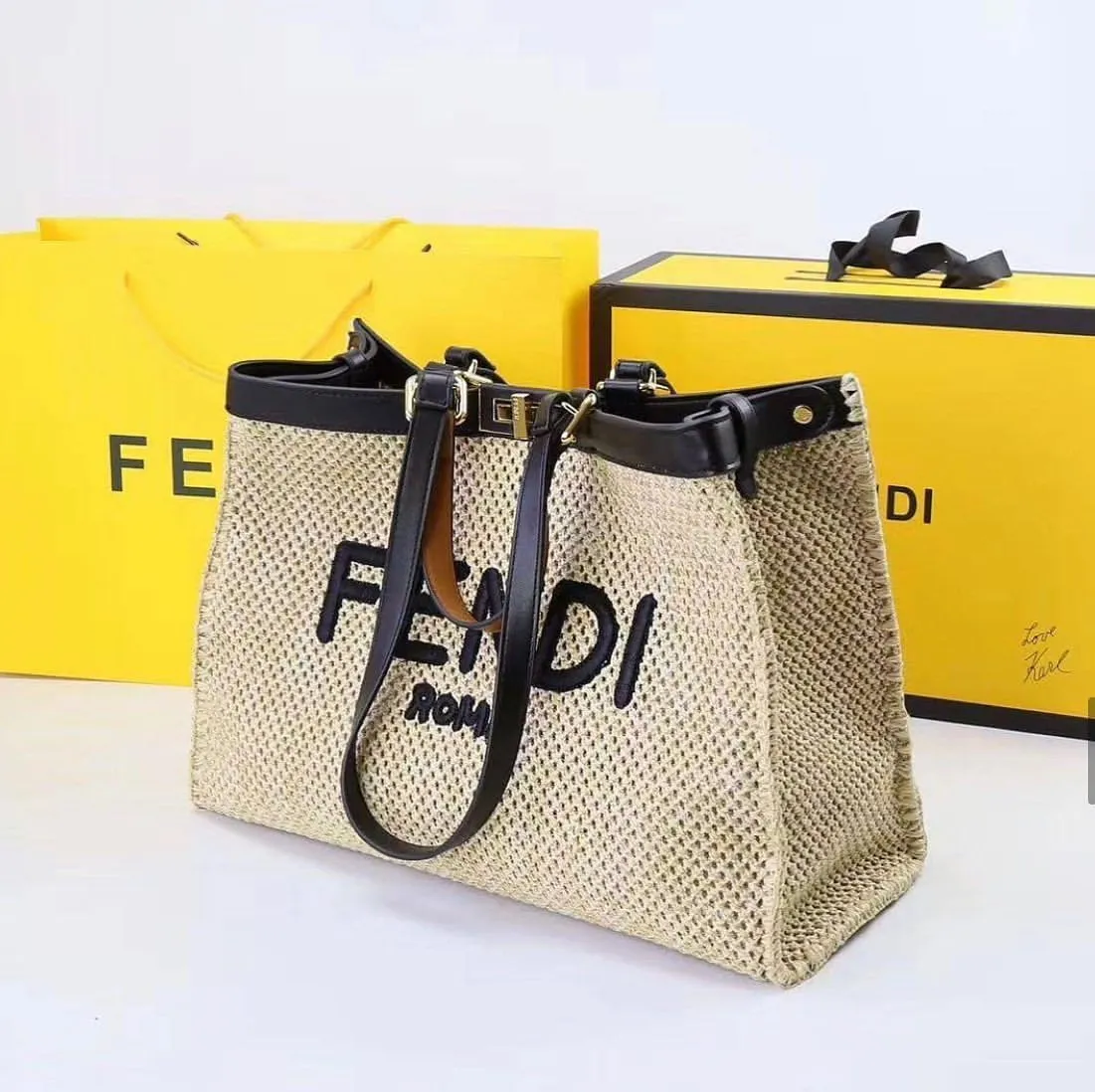 Designer Tote Bags - FND - 6596