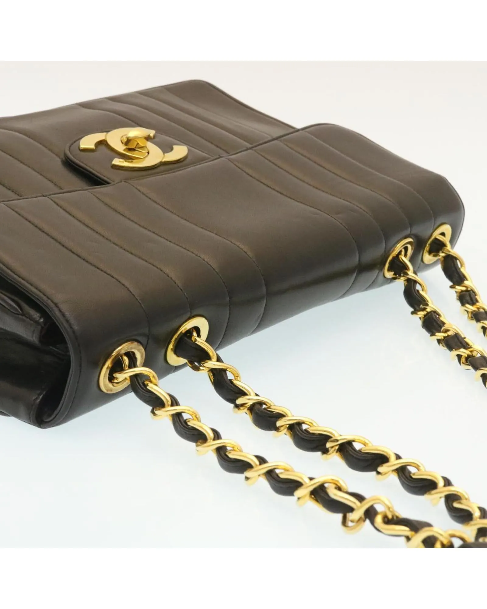 Mademoiselle Big COCO Mark Chain ShoulderBag