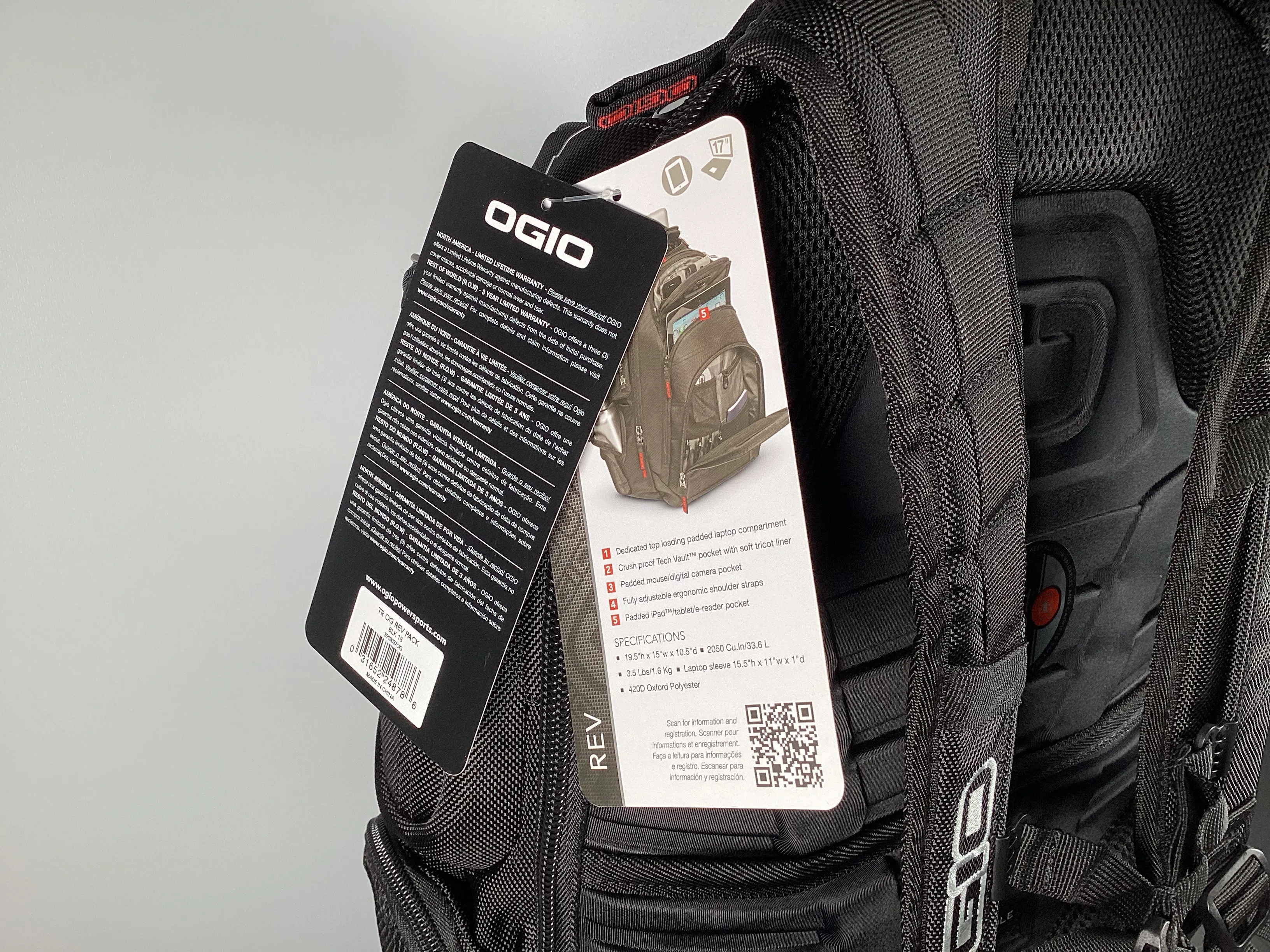 OGIO Rev Laptop Backpack - USED LIKE NEW