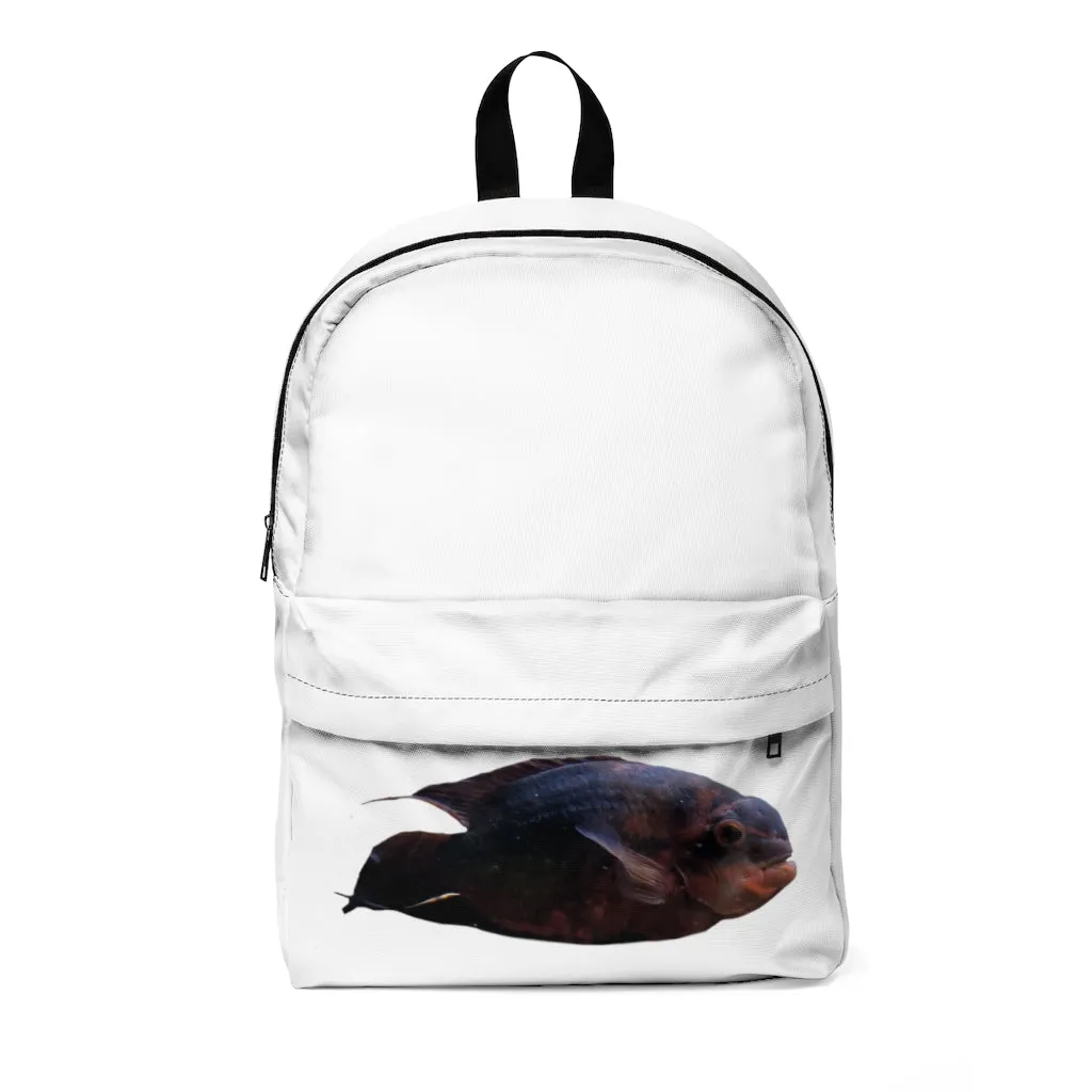 Red Black Fish Unisex Classic Backpack