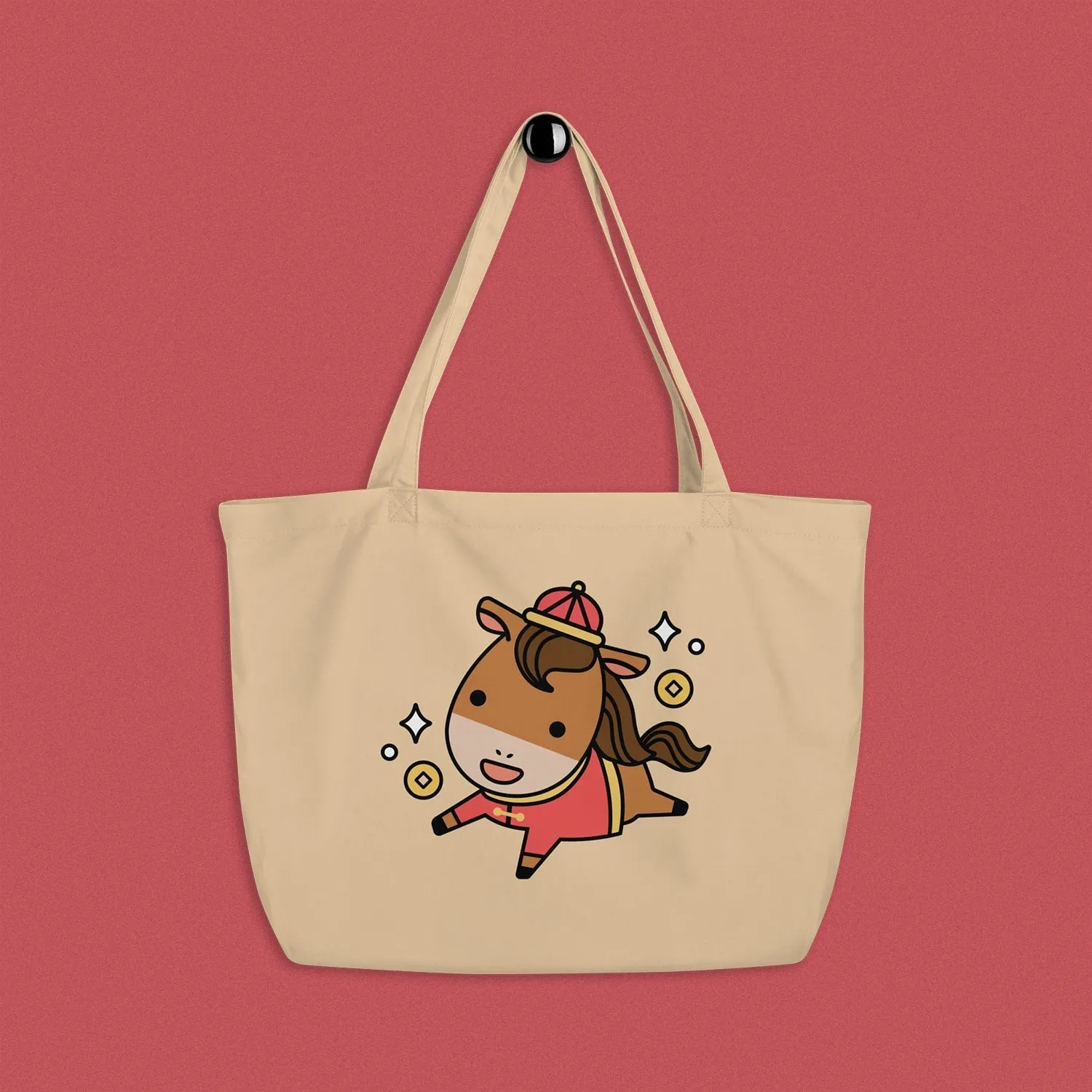 Year of the Horse Large Tote