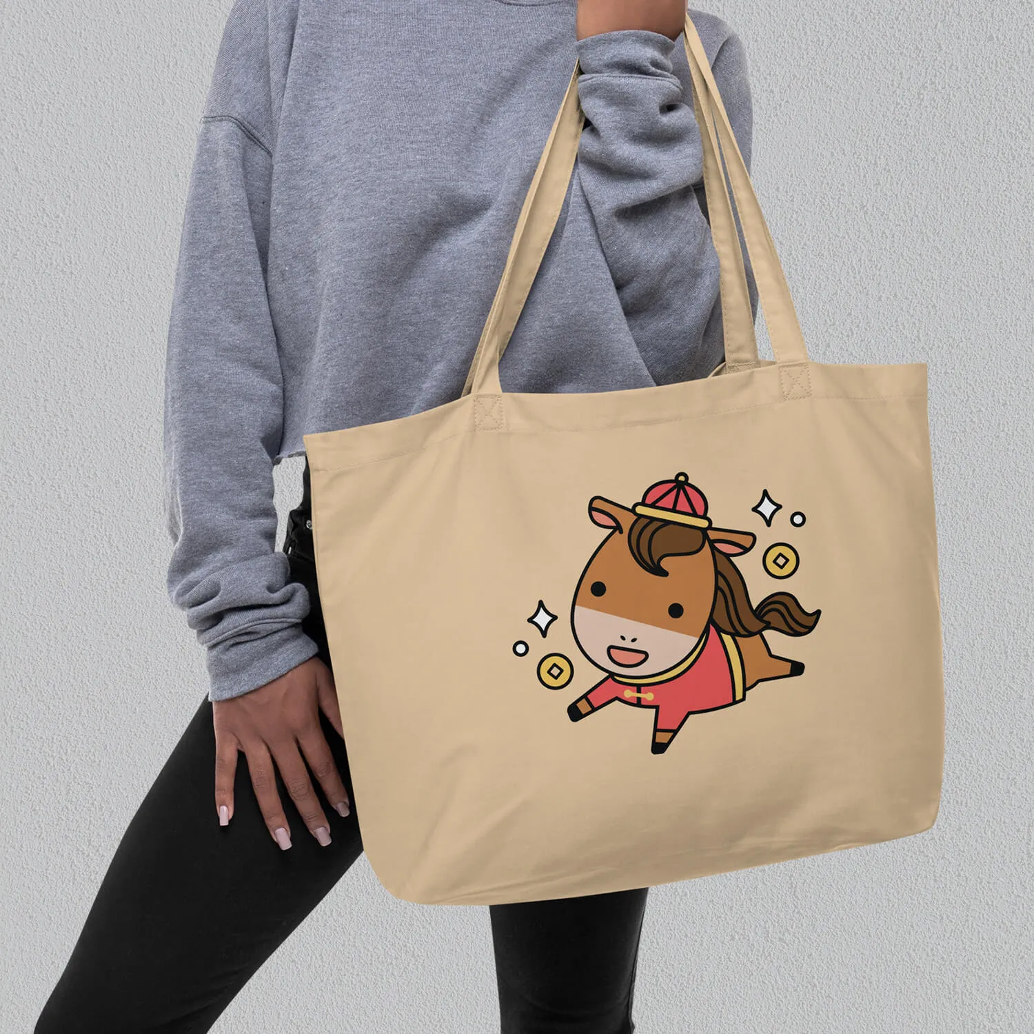Year of the Horse Large Tote